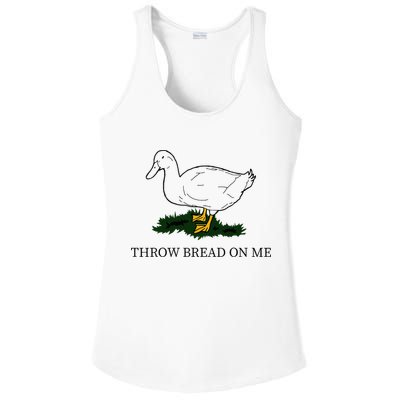 Throw Bread On Me Ladies PosiCharge Competitor Racerback Tank