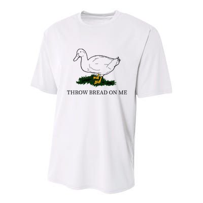 Throw Bread On Me Youth Performance Sprint T-Shirt