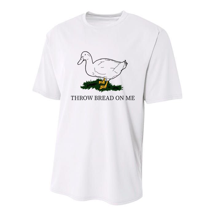 Throw Bread On Me Youth Performance Sprint T-Shirt
