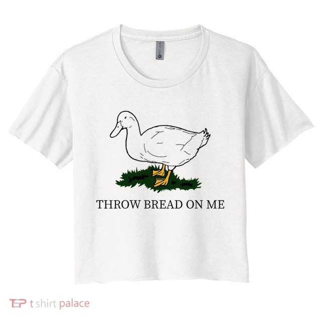 Throw Bread On Me Crop Top