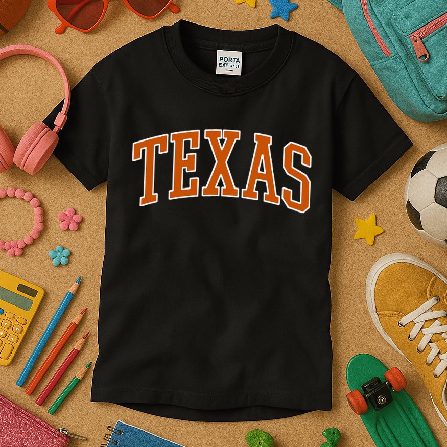 The Best Outfits & Accessories For Texas Lovers Kids T-Shirt