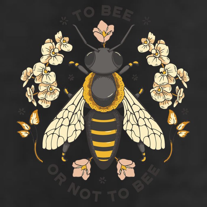To Bee Or Not To Bee Bumblebee Spring Cool Comfort Performance Bucket Hat