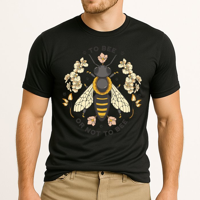 To Bee Or Not To Bee Bumblebee Spring Performance Shirt