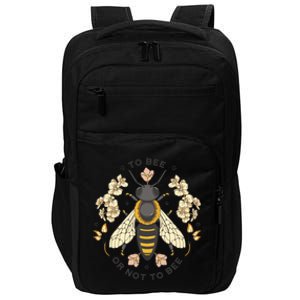 To Bee Or Not To Bee Bumblebee Spring Impact Tech Backpack