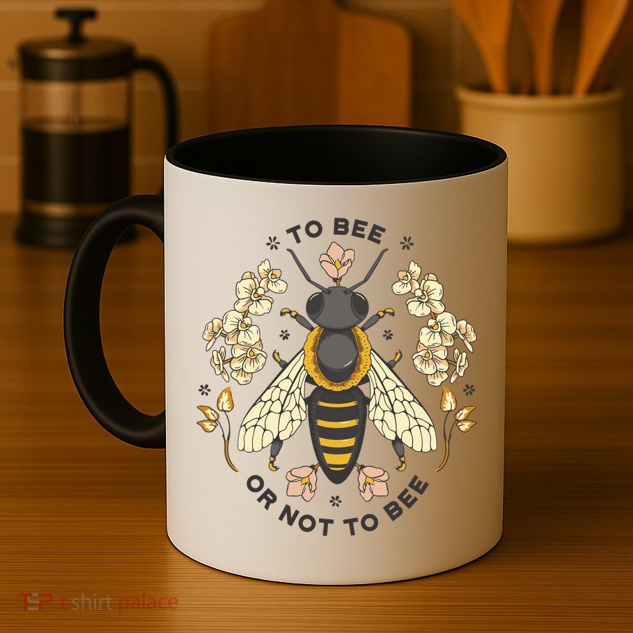 To Bee Or Not To Bee Bumblebee Spring Mug