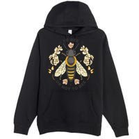 To Bee Or Not To Bee Bumblebee Spring Premium Pullover Hoodie