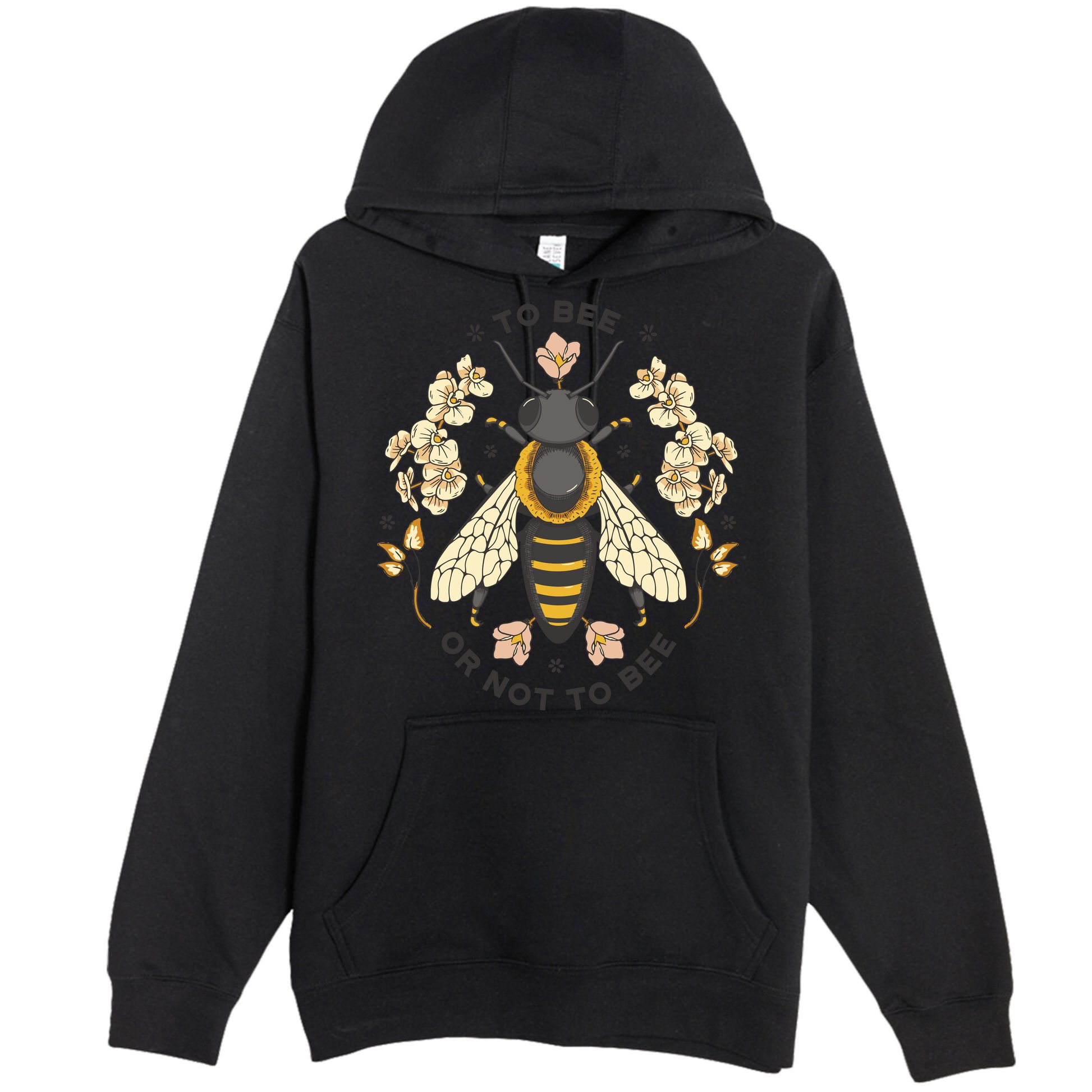 To Bee Or Not To Bee Bumblebee Spring Premium Pullover Hoodie
