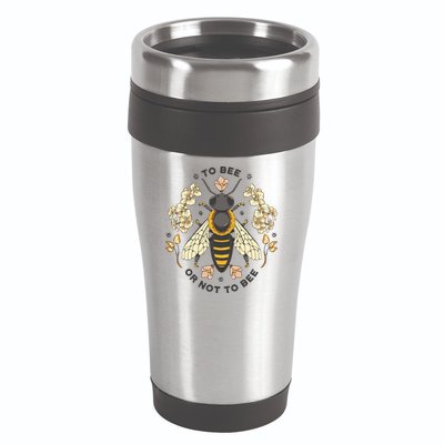 To Bee Or Not To Bee Bumblebee Spring 16oz Travel Tumbler