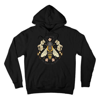 To Bee Or Not To Bee Bumblebee Spring Tall Hoodie