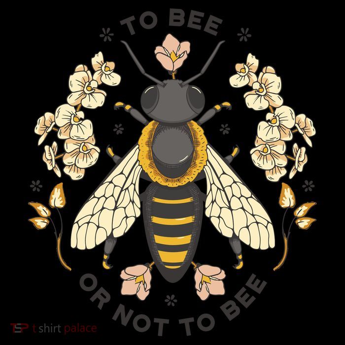 To Bee Or Not To Bee Bumblebee Spring Zip Tote Bag