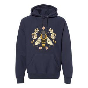 To Bee Or Not To Bee Bumblebee Spring Premium Hoodie