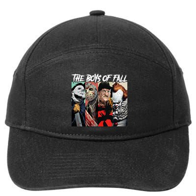 The Boy Of Fall Michael Jason Freddy Pennywise Halloween Horror Character 7-Panel Snapback Hat