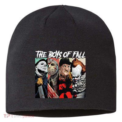 The Boy Of Fall Michael Jason Freddy Pennywise Halloween Horror Character Sustainable Beanie