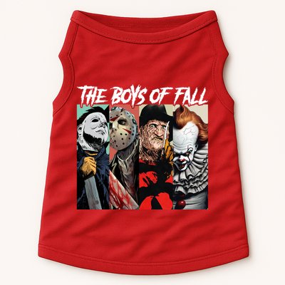The Boy Of Fall Michael Jason Freddy Pennywise Halloween Horror Character Doggie Tank