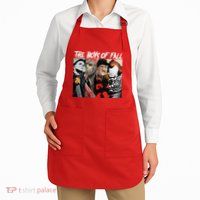 The Boy Of Fall Michael Jason Freddy Pennywise Halloween Horror Character Apron