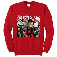 The Boy Of Fall Michael Jason Freddy Pennywise Halloween Horror Character Sweatshirt