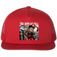 The Boy Of Fall Michael Jason Freddy Pennywise Halloween Horror Character Flat Bill Trucker Hat