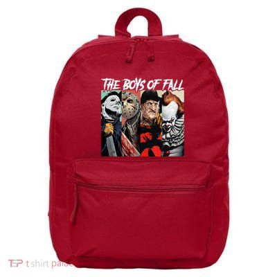 The Boy Of Fall Michael Jason Freddy Pennywise Halloween Horror Character 16 in Basic Backpack