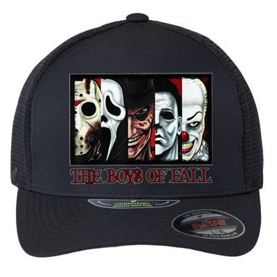 The Boy of Fall Horror Films Halloween Flexfit Unipanel Trucker Cap