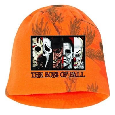 The Boy of Fall Horror Films Halloween Kati - Camo Knit Beanie