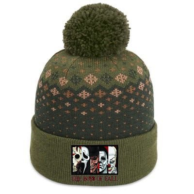 The Boy of Fall Horror Films Halloween The Baniff Cuffed Pom Beanie