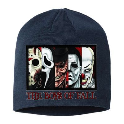 The Boy of Fall Horror Films Halloween Sustainable Beanie