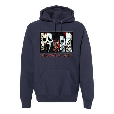 The Boy of Fall Horror Films Halloween Premium Hoodie