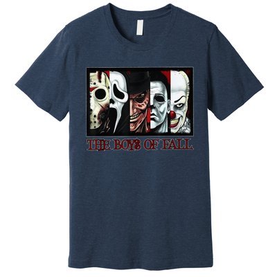 The Boy of Fall Horror Films Halloween Premium T-Shirt