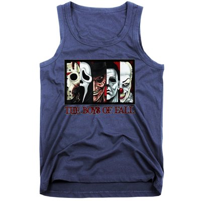 The Boy of Fall Horror Films Halloween Tank Top