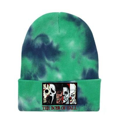 The Boy of Fall Horror Films Halloween Tie Dye 12in Knit Beanie