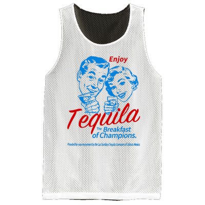 The Breakfasts Of Championss Tequila Special Gifts Mesh Reversible Basketball Jersey Tank