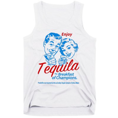 The Breakfasts Of Championss Tequila Special Gifts Tank Top