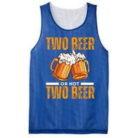 Tow Beer Or Not Two Beer Funny Beer Glasses Happy Oktoberfes Mesh Reversible Basketball Jersey Tank