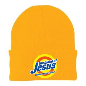 The Blood Of Jesus Washes Souls Clean Knit Cap Winter Beanie