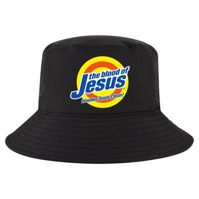 The Blood Of Jesus Washes Souls Clean Cool Comfort Performance Bucket Hat