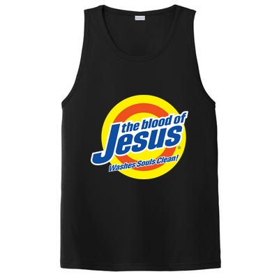 The Blood Of Jesus Washes Souls Clean PosiCharge Competitor Tank