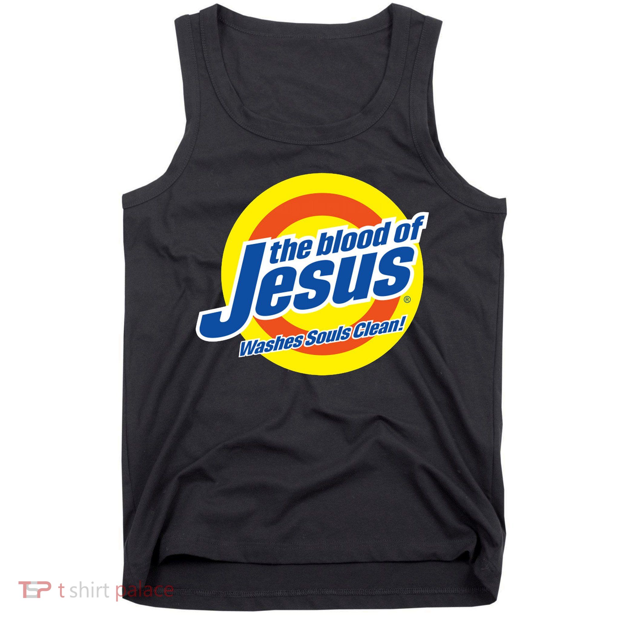 The Blood Of Jesus Washes Souls Clean Tank Top