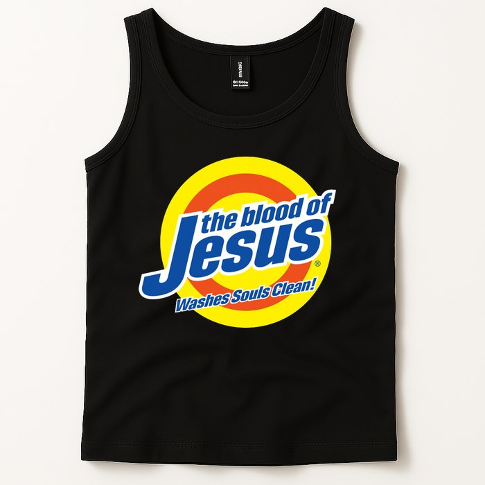 The Blood Of Jesus Washes Souls Clean Tank Top