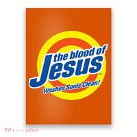 The Blood Of Jesus Washes Souls Clean Poster
