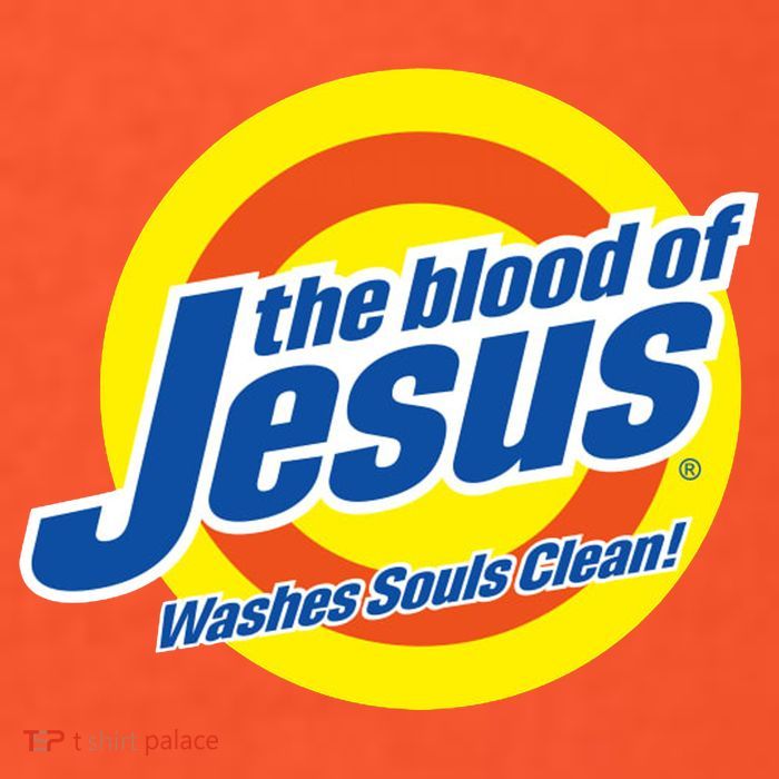 The Blood Of Jesus Washes Souls Clean Poster
