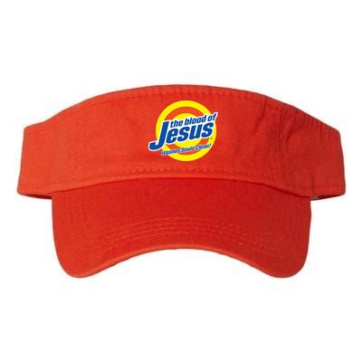 The Blood Of Jesus Washes Souls Clean Visor