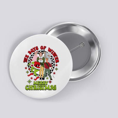 The Boy Of Winter Retro Holiday Christmas Kevin Home Alone Button