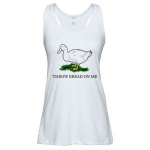 Throw Bread On Me Ladies Essential Flowy Tank