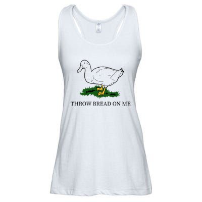 Throw Bread On Me Ladies Essential Flowy Tank