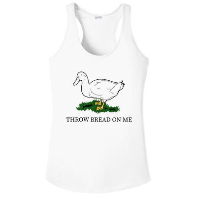 Throw Bread On Me Ladies PosiCharge Competitor Racerback Tank