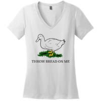 Throw Bread On Me Women's V-Neck T-Shirt