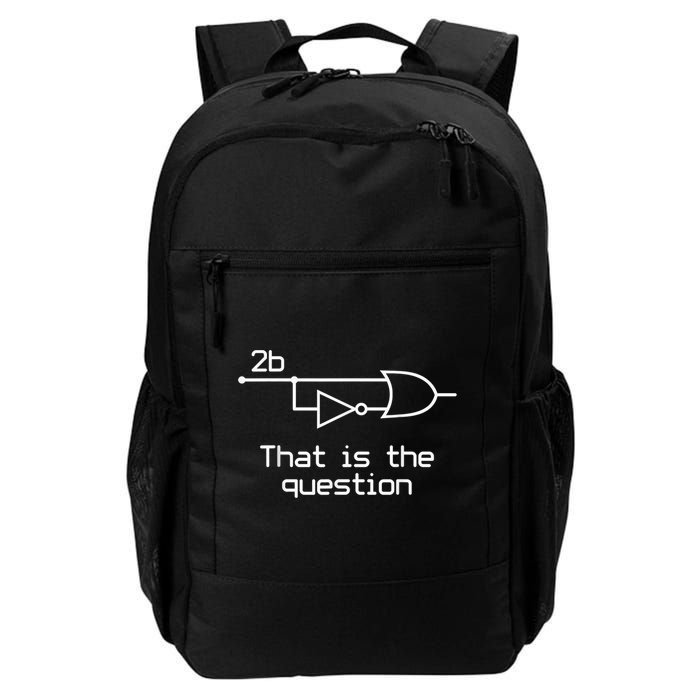 To Be Or Not To Be Electrical Engineer Circuit Dark Daily Commute Backpack
