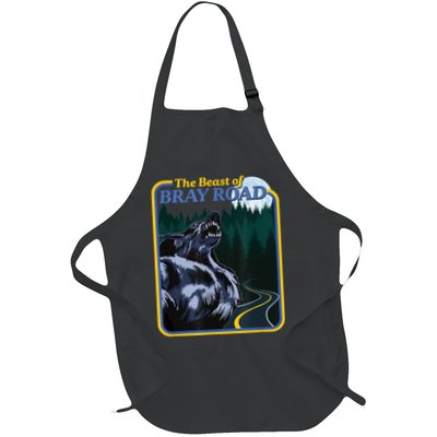 The Beast Of Bray Road Retro Wisconsin Dogman Cryptid Apron