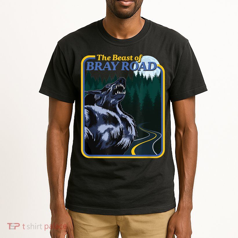 The Beast Of Bray Road Retro Wisconsin Dogman Cryptid Tall T-Shirt
