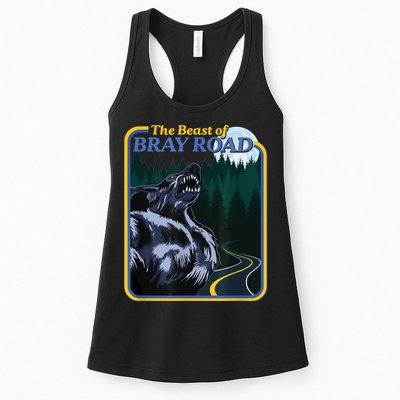 The Beast Of Bray Road Retro Wisconsin Dogman Cryptid Womens Tank Top